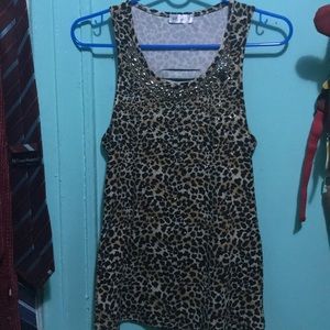 Cheetah Print Top